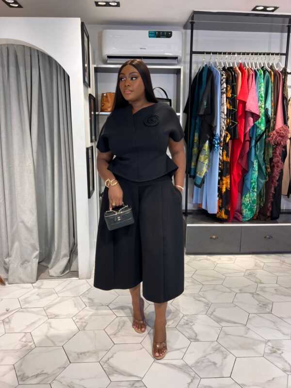 Thick 2PCs Culotte Set